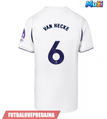 Lacne Muži Futbalové dres Tottenham Hotspur Jan Paul van Hecke #6 2026-27 Krátky Rukáv - Domáci